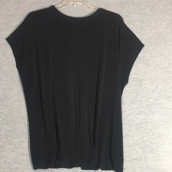 TORRID Buttery Soft Modal Oversized Relaxed Fit Flattering V Neck LongLine Tunic - Picture 10 of 12